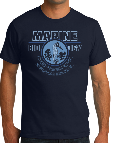 College Major Marine Biology – Student Ocean Whales Joke Sarcasm T-Shirt