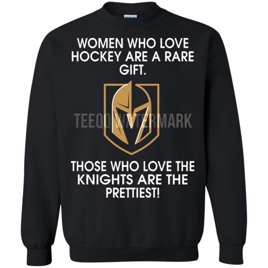 AGR Women Who Love The Vegas Golden Knights Are The Prettiest Sweatshirt