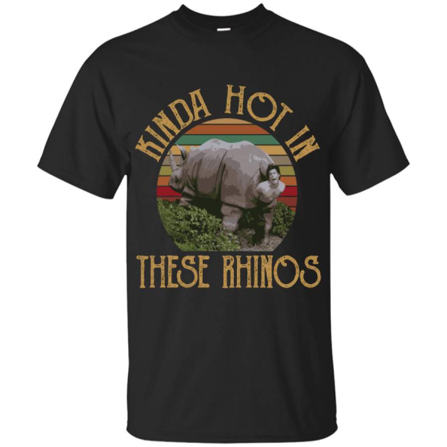 Ace Ventura Kinda hot in these rhinos vintage sunset T-Shirt