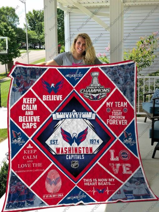 Washington Nationals 2 Quilt Blanket A95