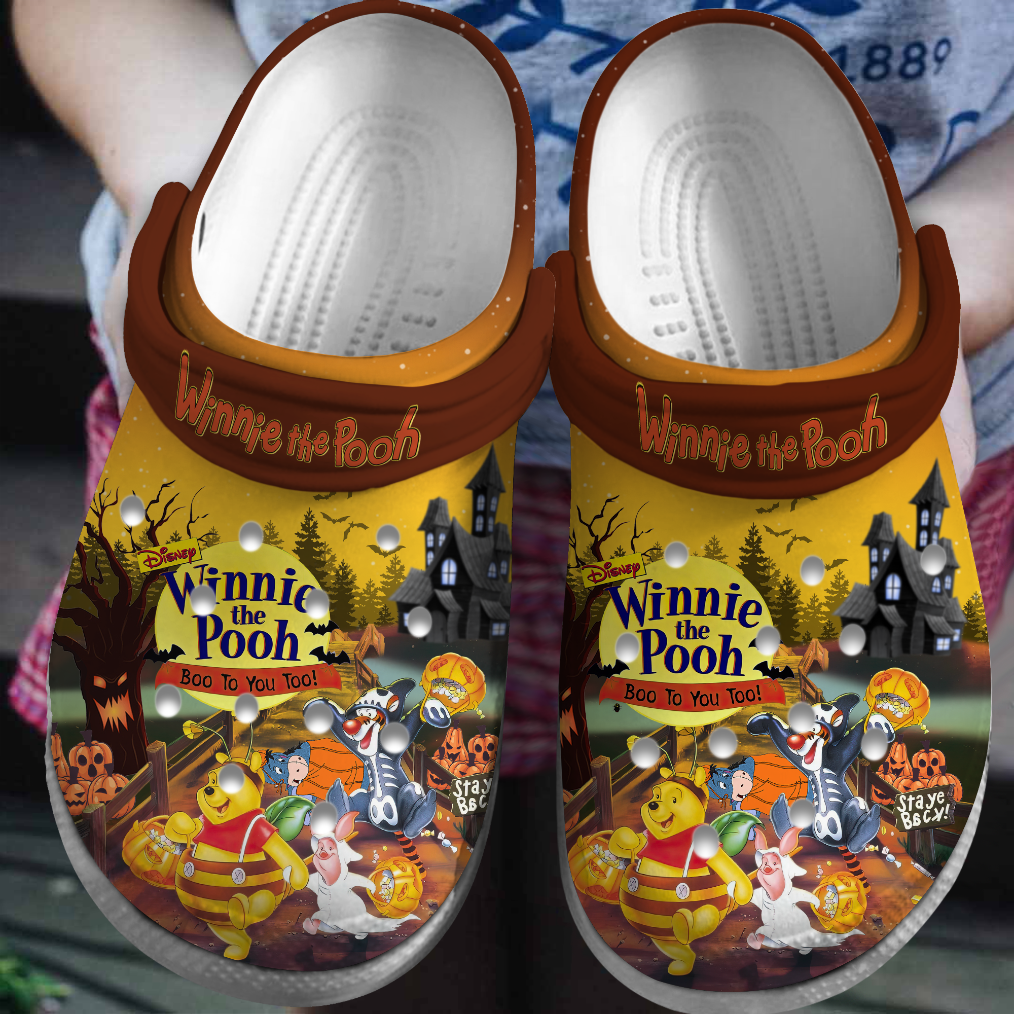 Winnie The Pooth Movie Crocss Clogs For Men Women And Kid Bm1411-1368