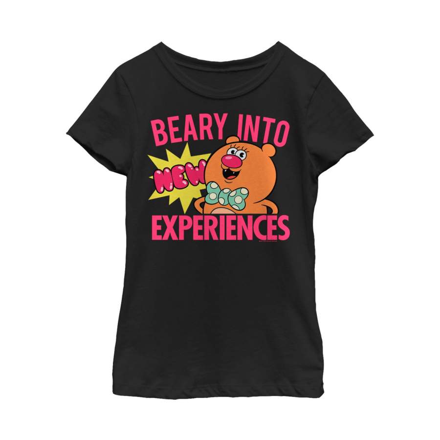 Uncle Grandpa Girl’s Beary Into New Experiences  T Shirt