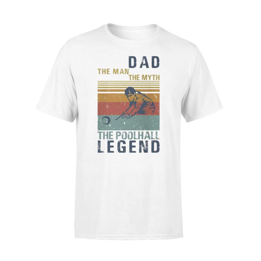 Dad The Man The Myth The Pool Hall Legend Vintage T-shirt