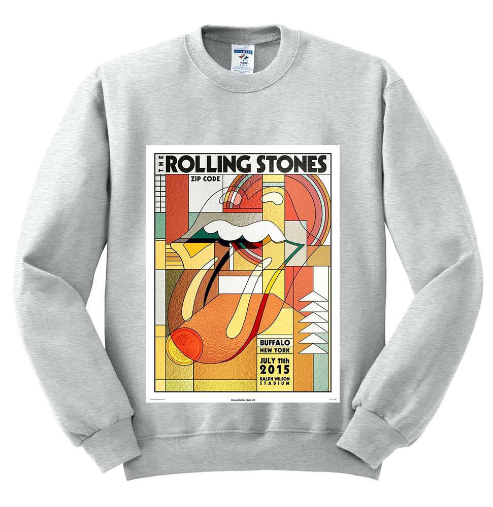 The Rolling Stones Merch Zip Code New York 2015 Tshirt Sweatshirt Hoodie