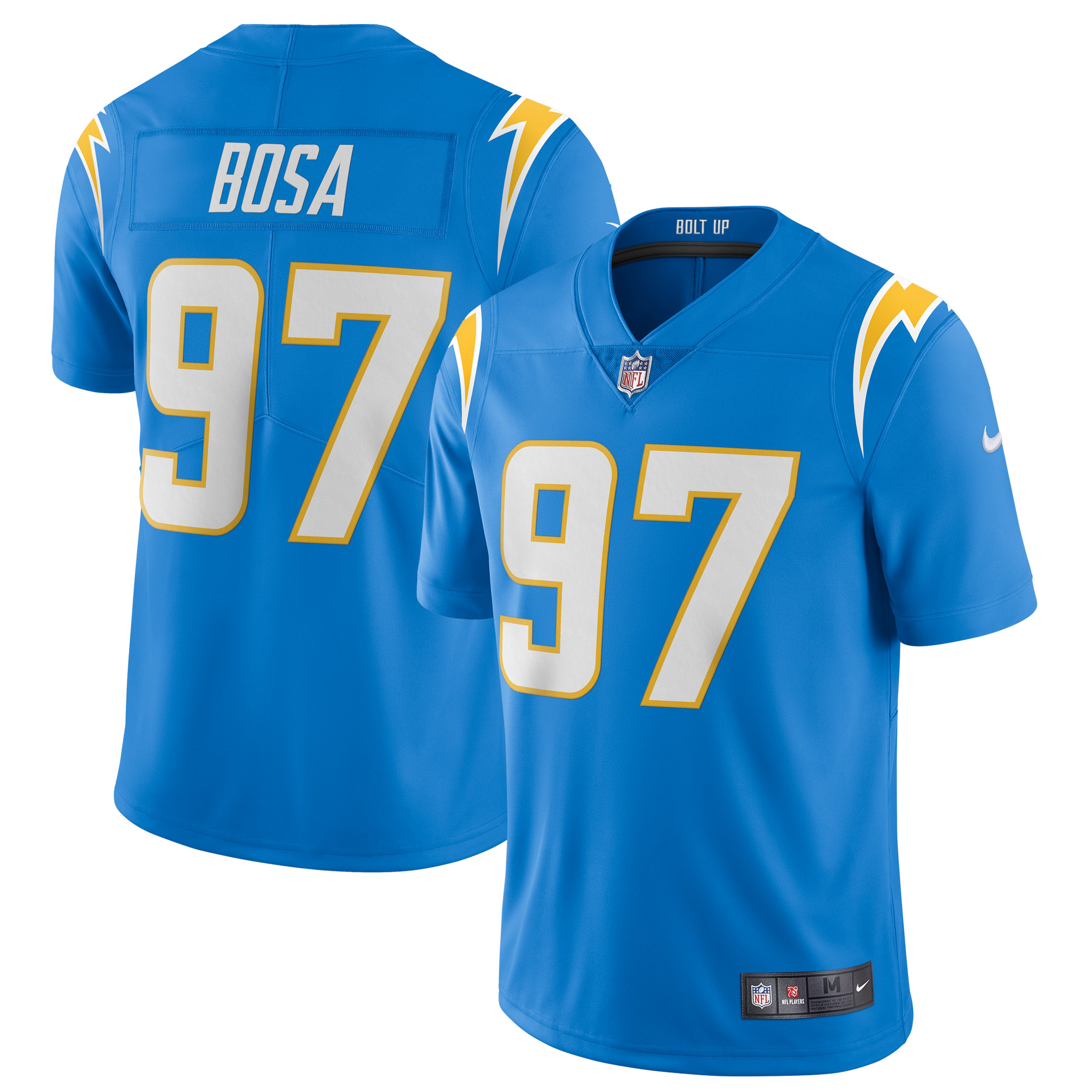 Men’s Los Angeles Chargers Joey Bosa Powder Blue Vapor Limited Jersey