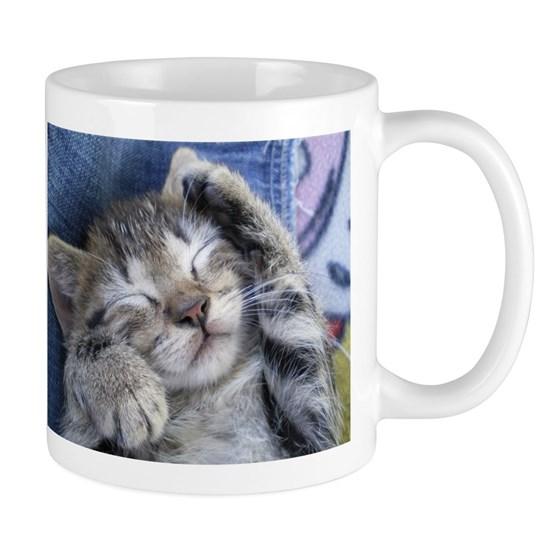 Sleeping Kitten 3 Mug