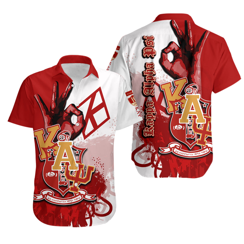 Kappa Alpha Psi Sherpa Hawaiian Shirt Crest Special Style Lt6