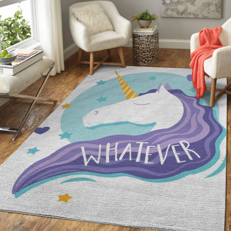 Unicorn whatever – Animals Area Rug Carpet