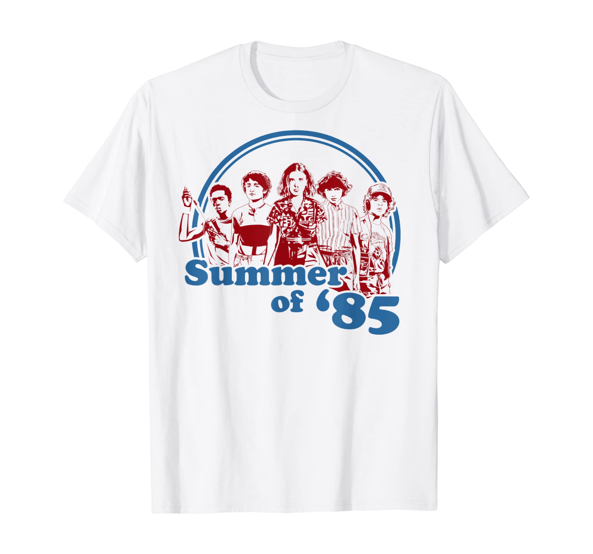 Netflix Stranger Things Summer Of ’85 Group Shot T-Shirt