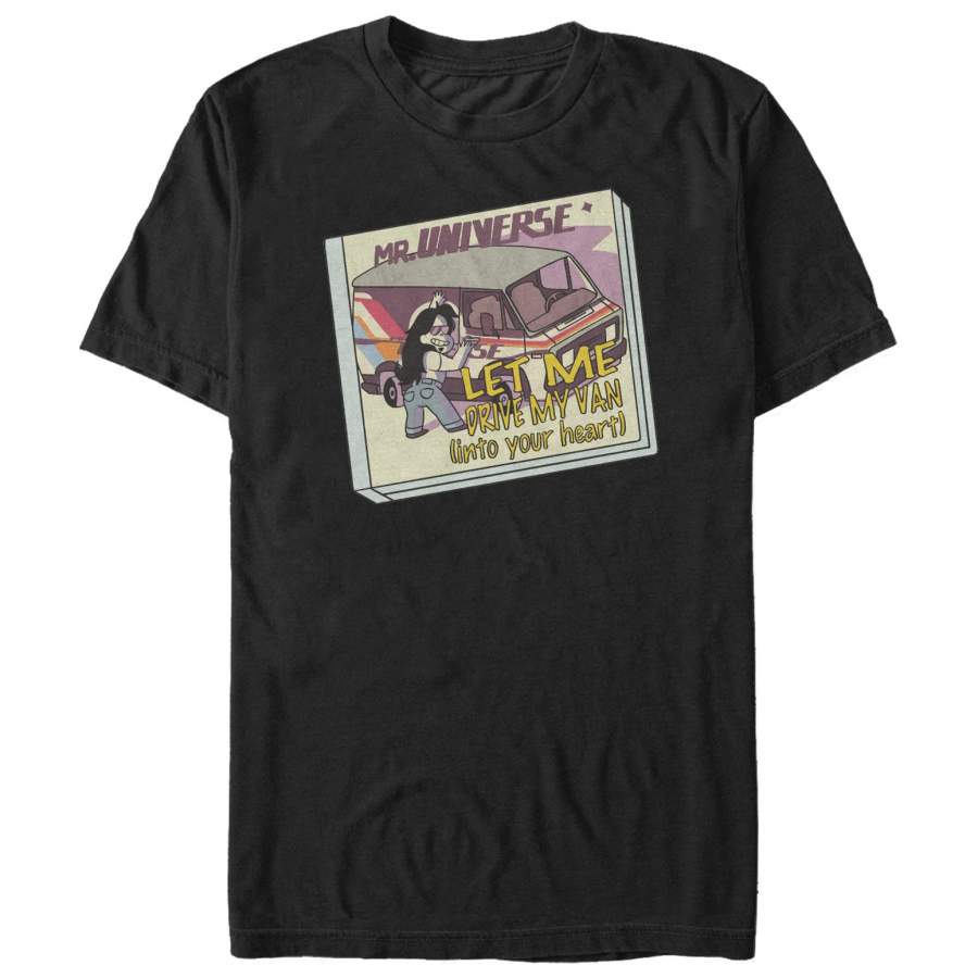 Steven Universe Men’s Mr. Universe Drive My Van T-Shirt