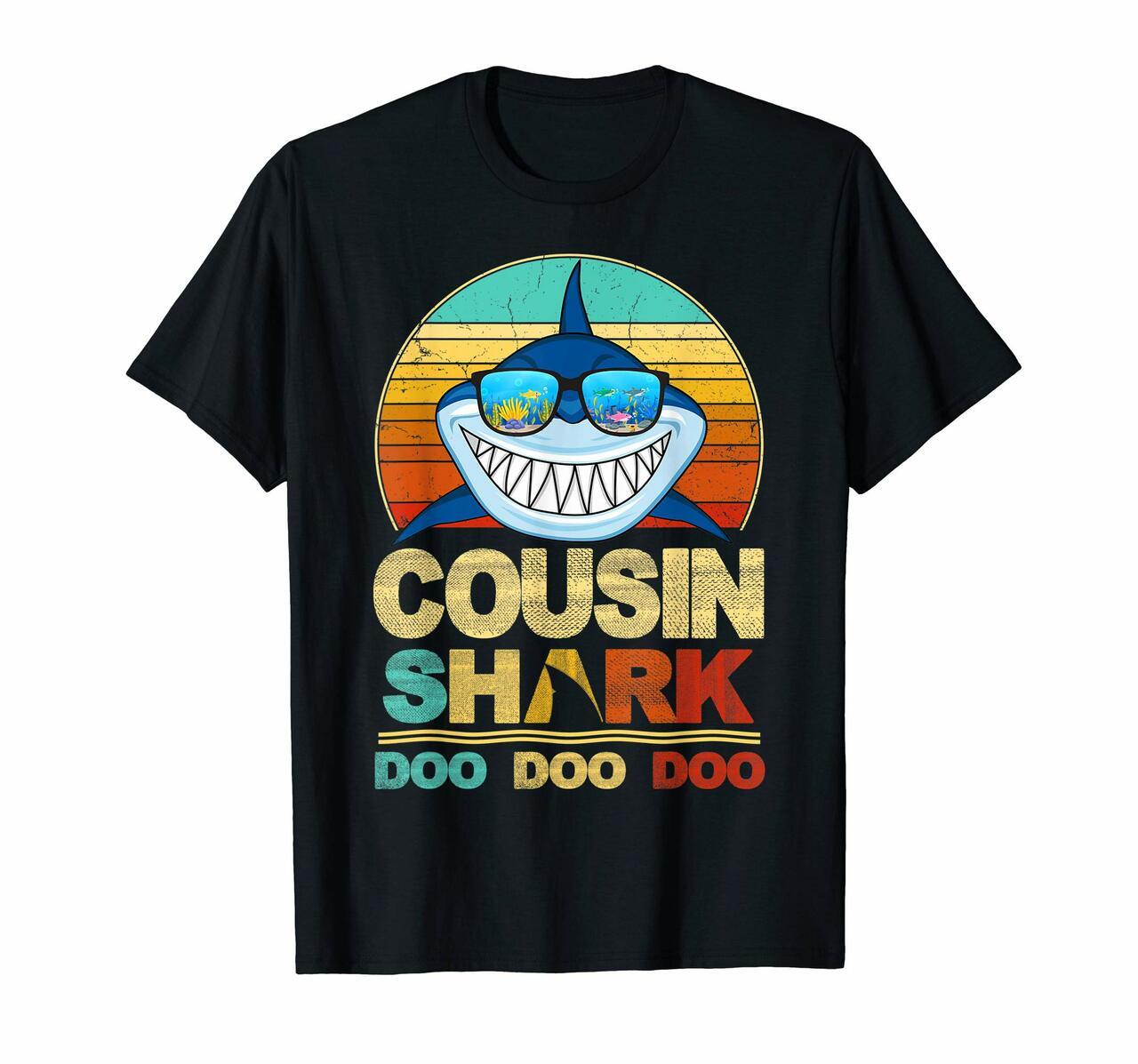 Cousin Shark T-Shirt Doo Doo Doo Tee