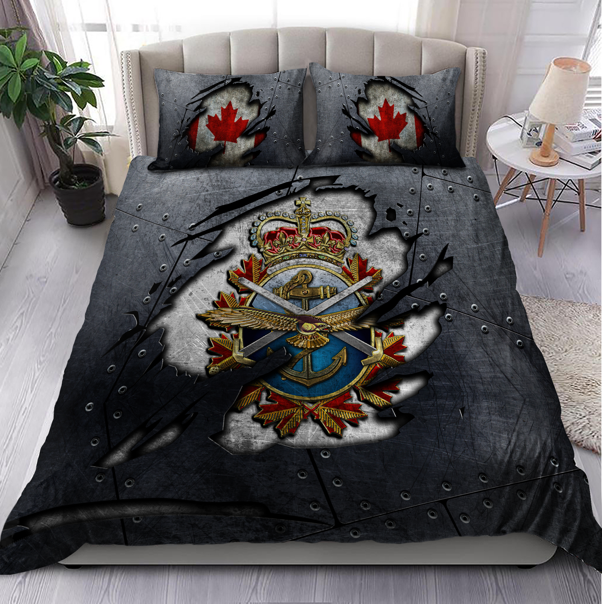 Xt Canadian Veteran Armed Forces 3D Printed Bedding Set Sn17032101.S3