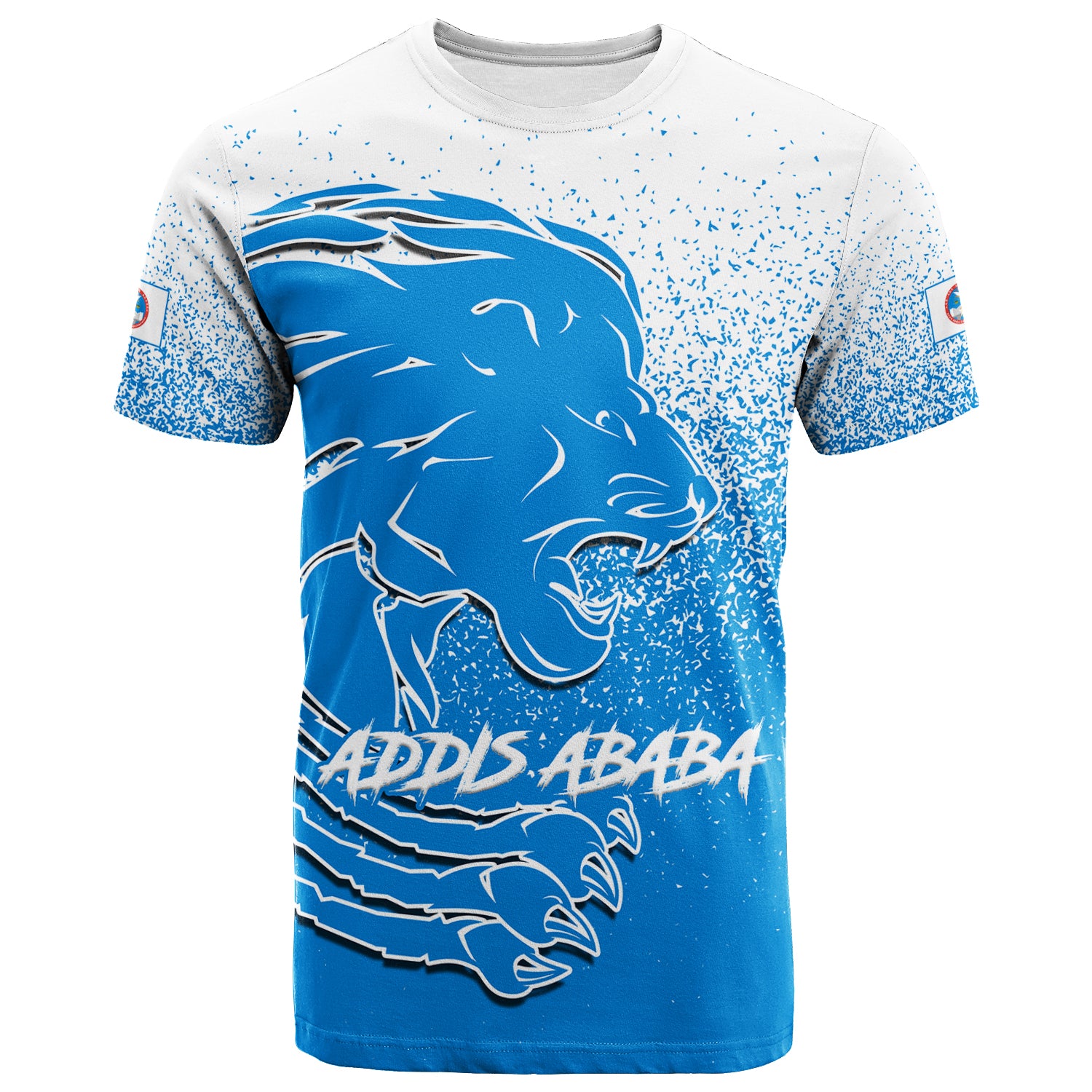 Addis Ababa Lion Legend Ethiopia T Shirt – Lt12