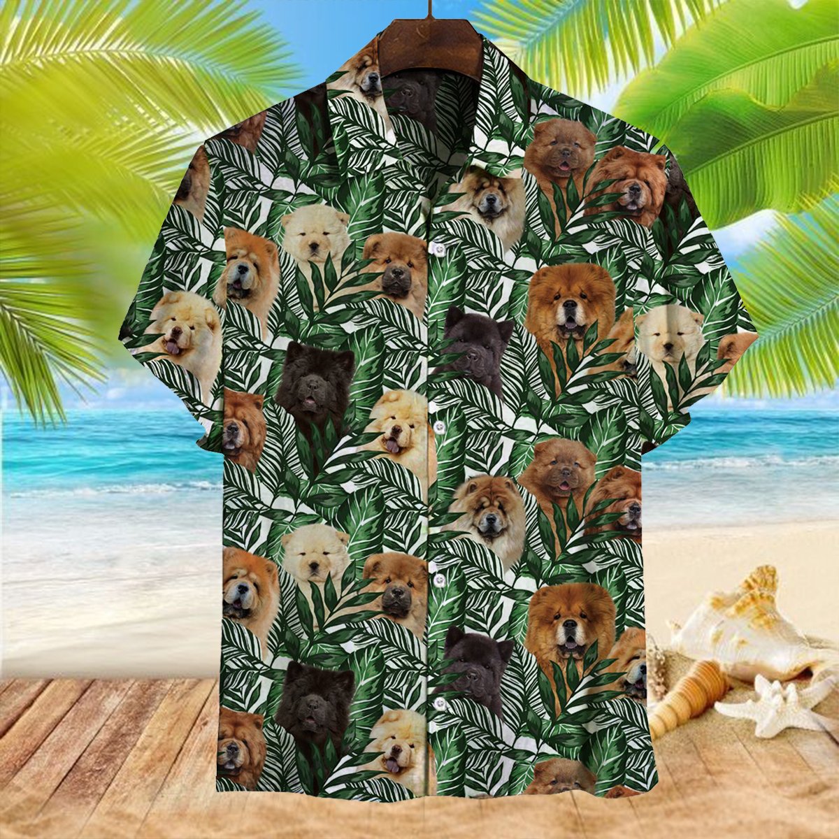 Chow Hawaii Shirt Ha101808