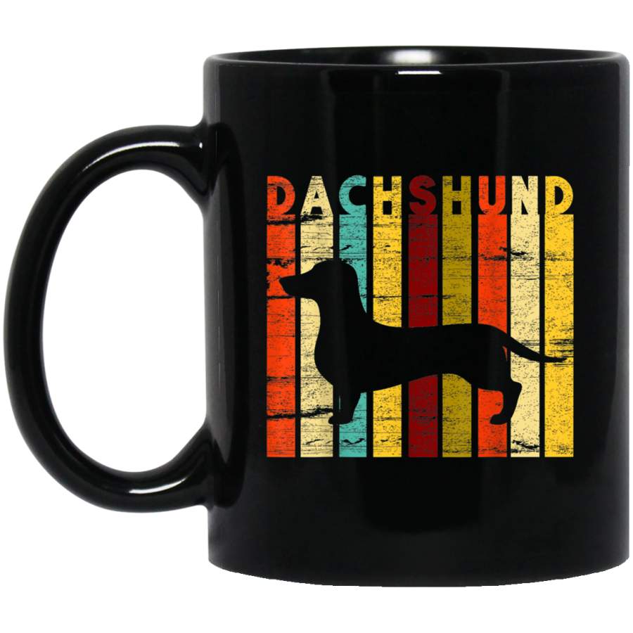 Vintage Retro Dachshund Mug