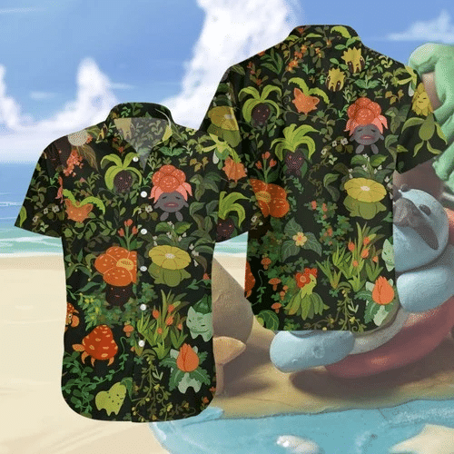 Pokemon Tropical Hawaii Shirt Unisex Adult Ha103620