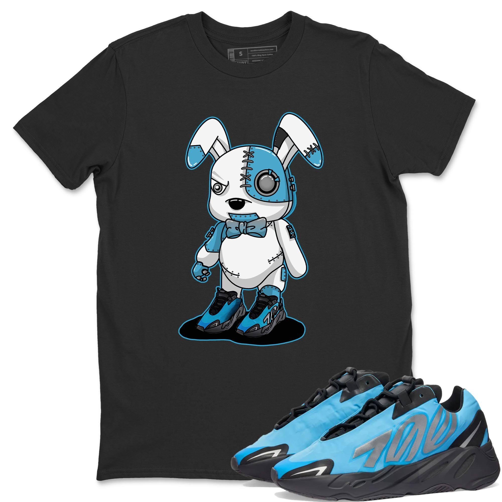 Cyborg Bunny T-Shirt – Yeezy 700 Bright Cyan