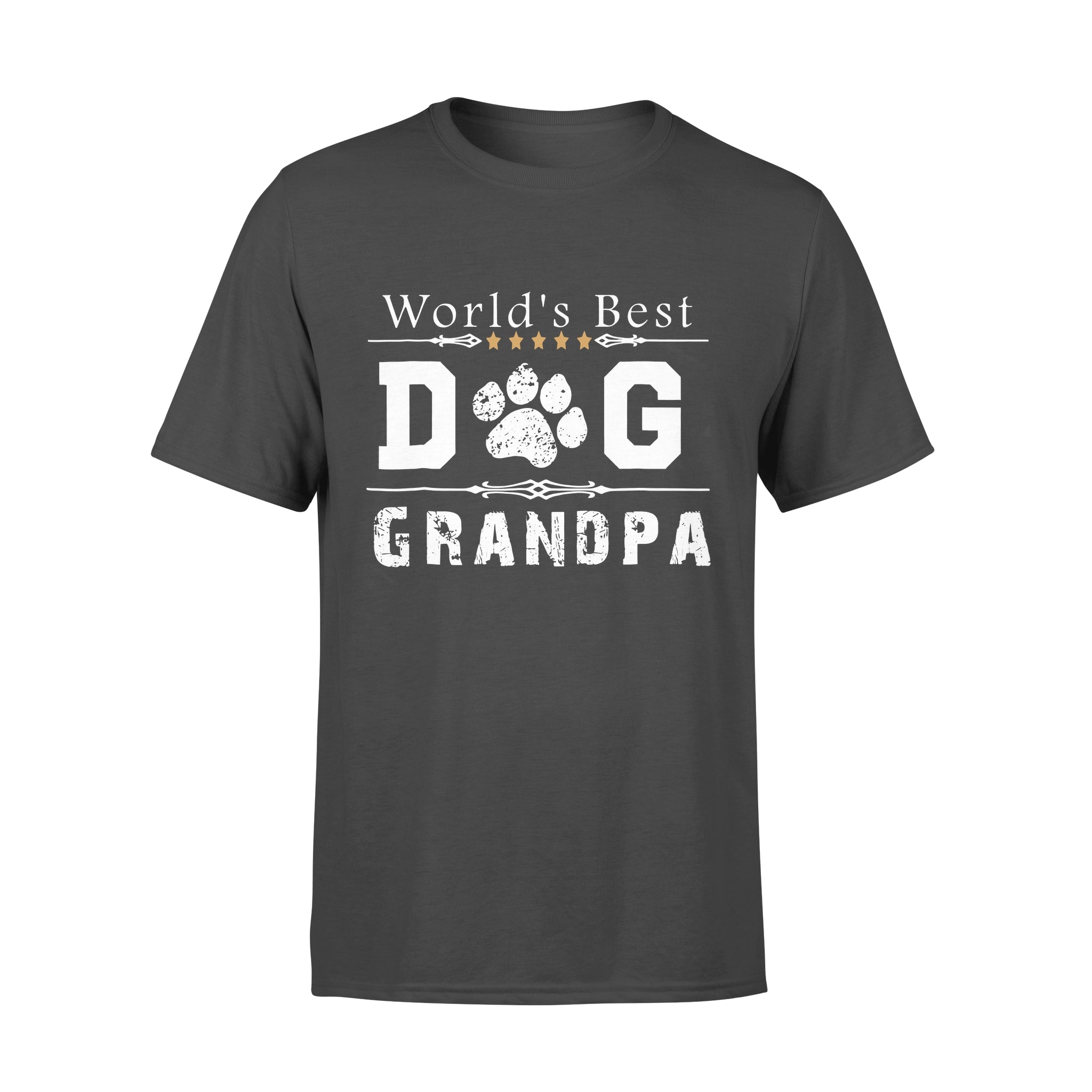 World’s Best Dog Grandpa – Premium T-shirt