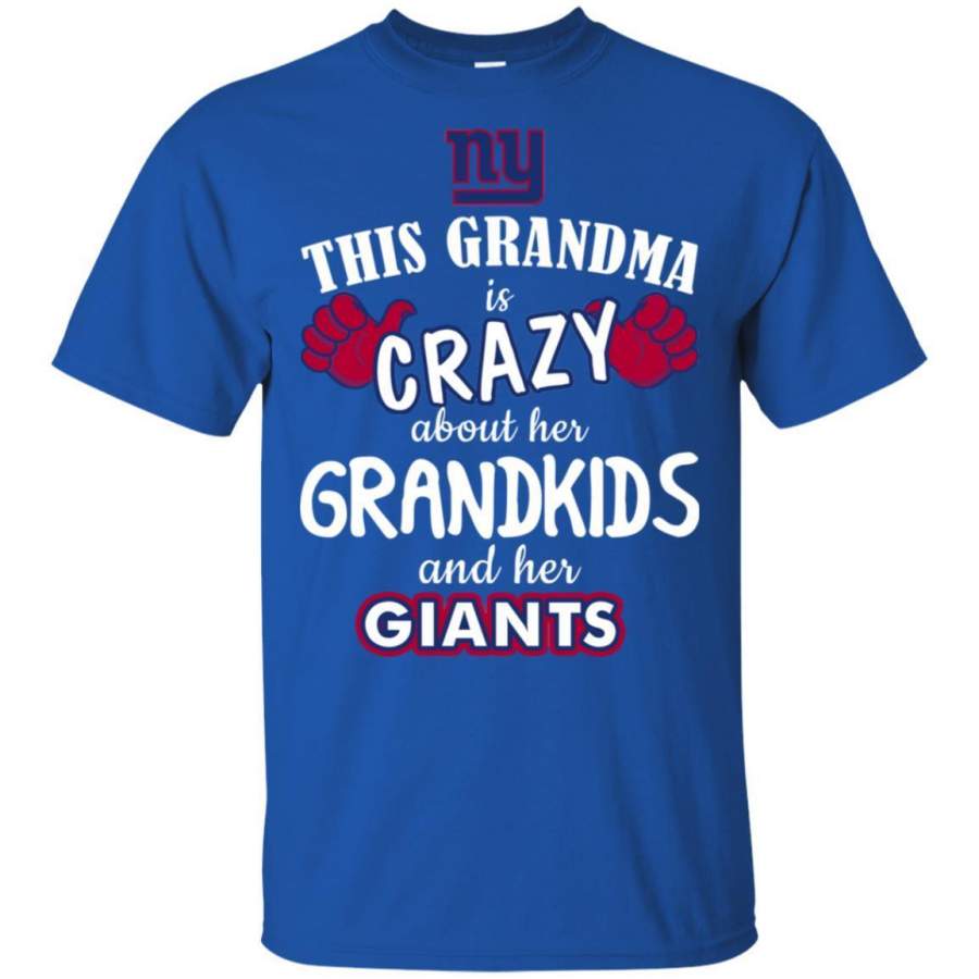 This Grandma Is Crazy About Her Grandkids And Her New York Giants T Shirt