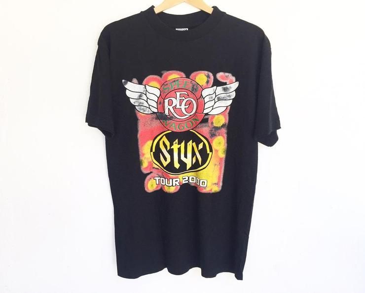 Styx With Reo Speedwagon Vintage Tour 2000 Nofx Pantera Offspring Shirt