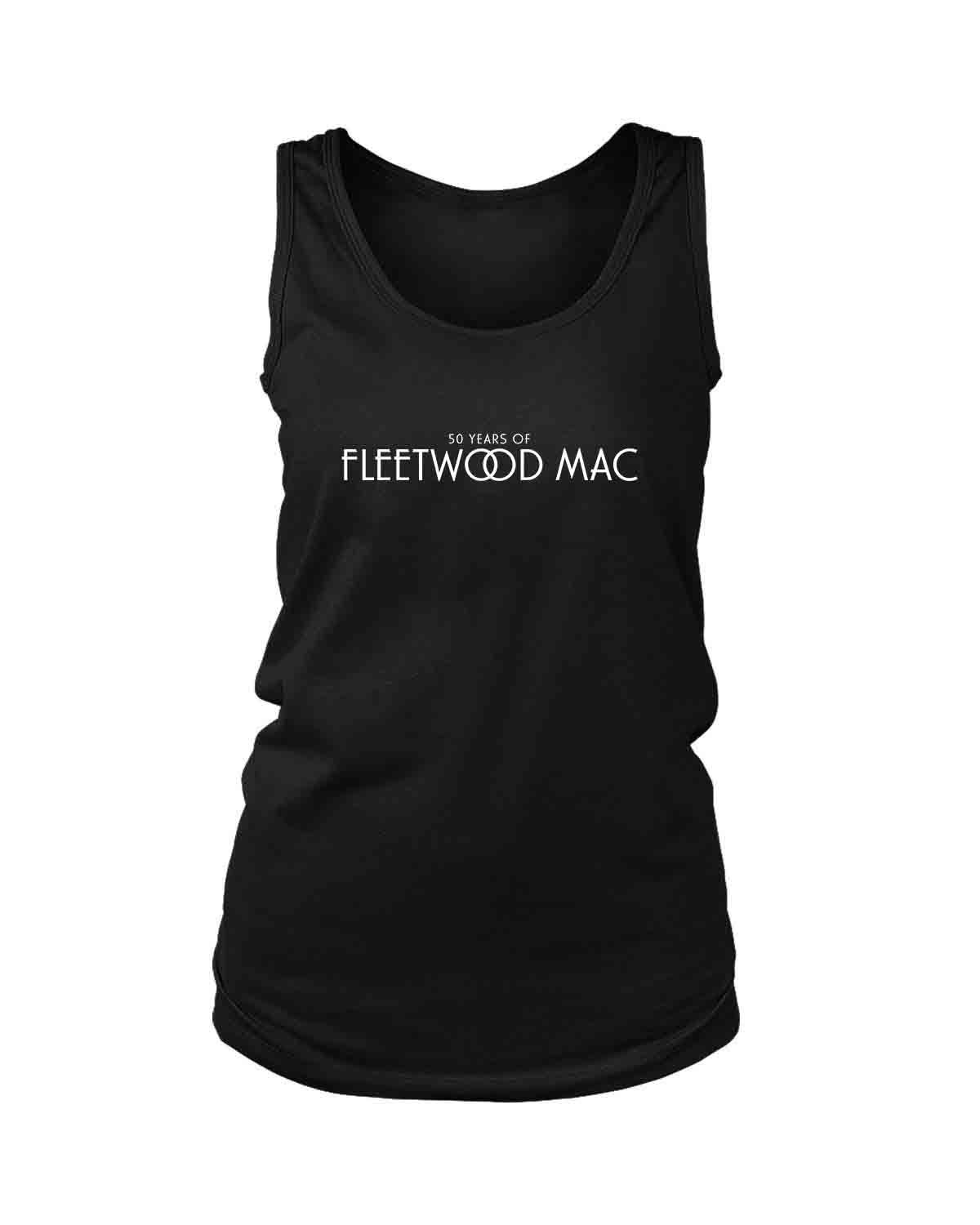 50 Years Of Fleetwood Mac Logo Women’S Tank Top