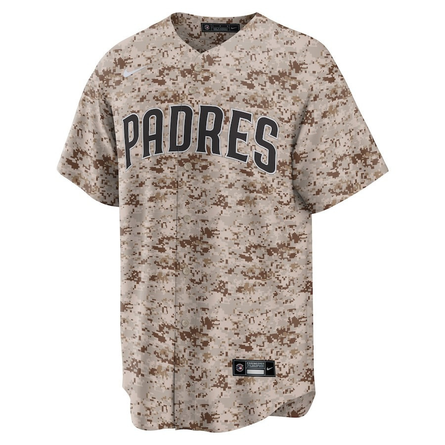 Fernando Tatis Jr. 23 San Diego Padres Usmc Alternate Men Jersey - Camo ...