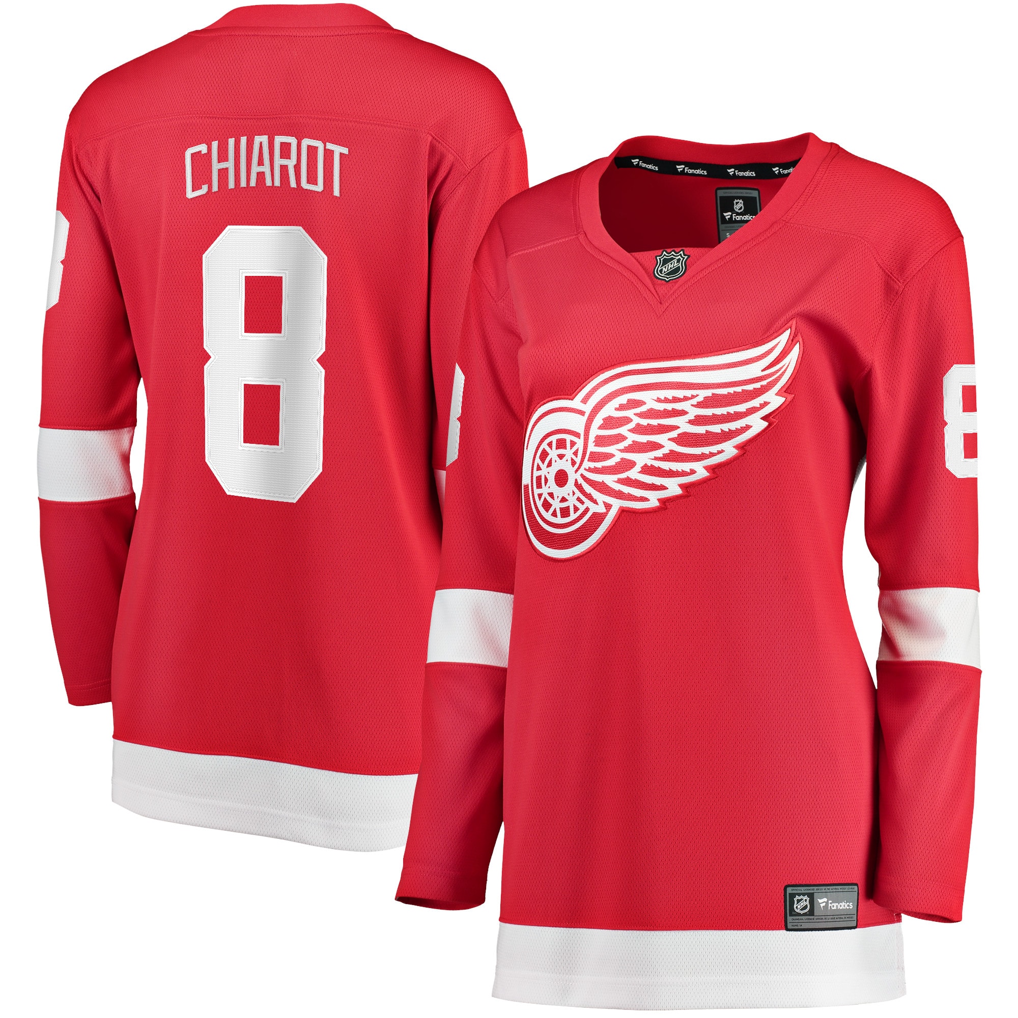 Ben Chiarot Detroit Red Wings Branded Women's Home Breakaway Player Jersey – Red