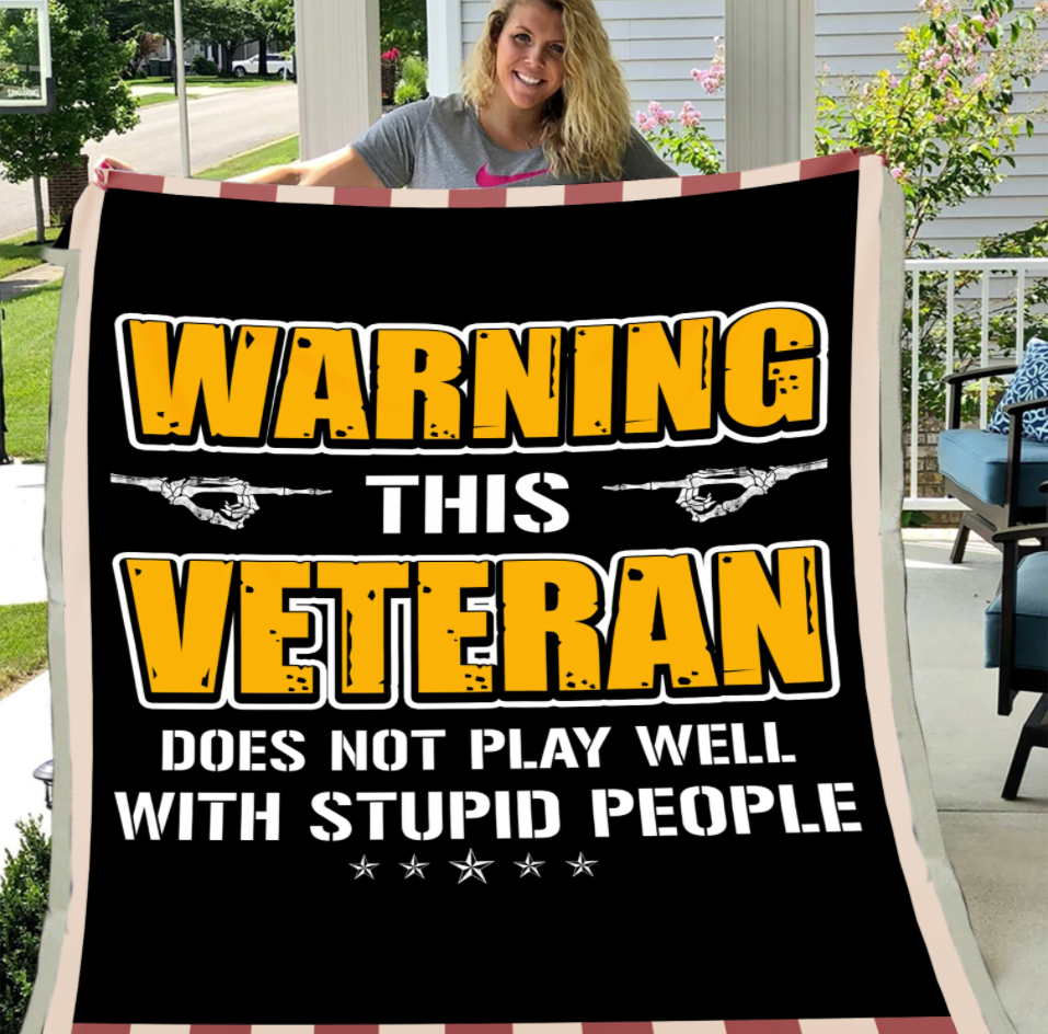 Veteran Blanket – Soldier, Blanket For Veteran, Us Veteran, Veteran Atm