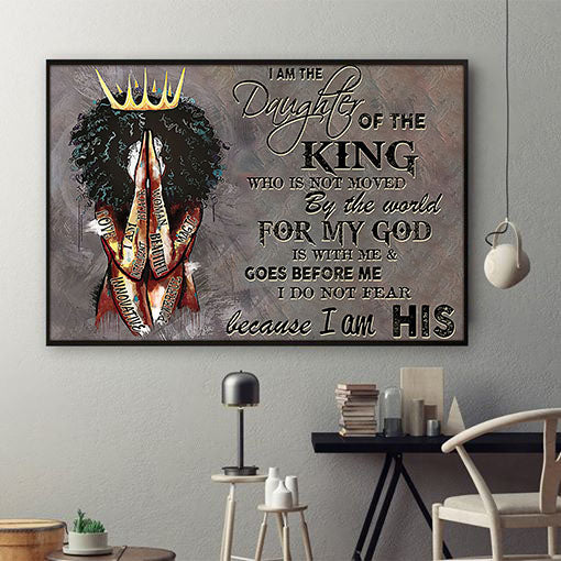 Nice African Poster Abstract Black History Month Poster Print Black Woman Black King Living Room Wall Pretty Ready To Hang Poster Wall Art