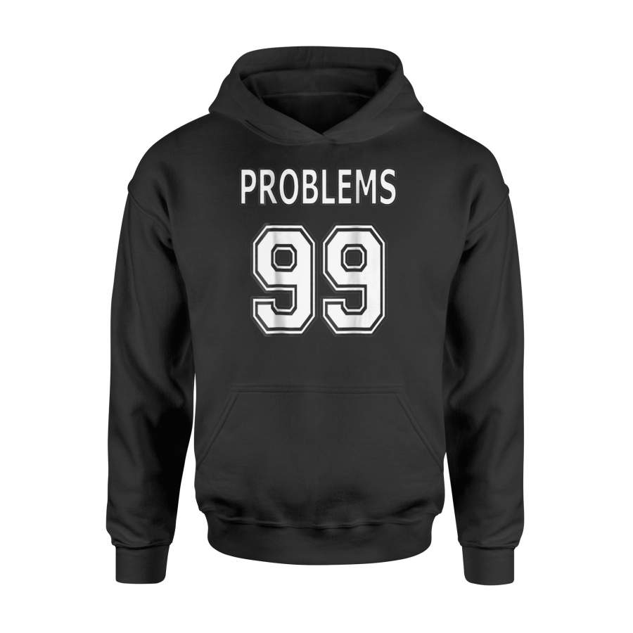 99 Problems Ain’t 1 Couples (Image on Back of Shirt) – Standard Hoodie