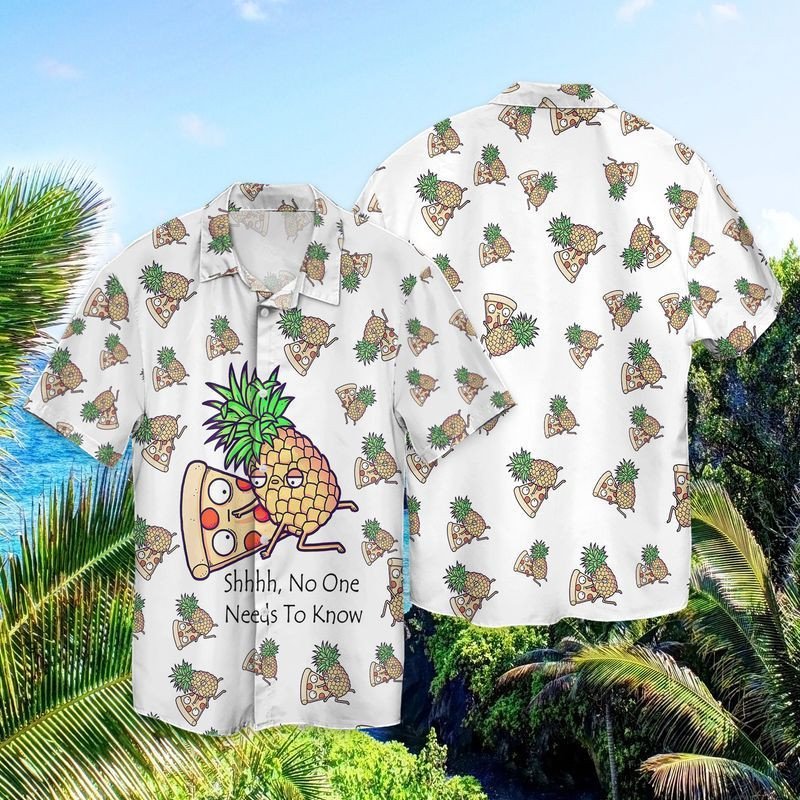 Pineapple Pizza Hawaii Shirt Unisex Adult Ha50665