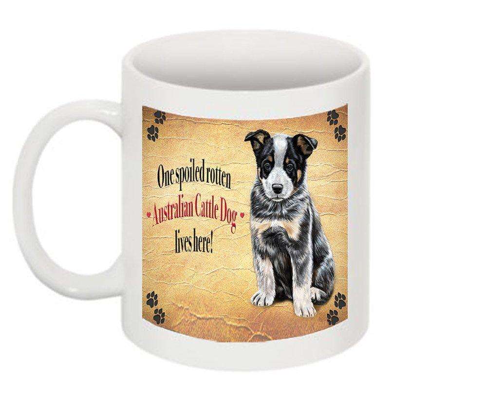 Australian Cattledog Puppy Spoiled Rotten Dog Mug