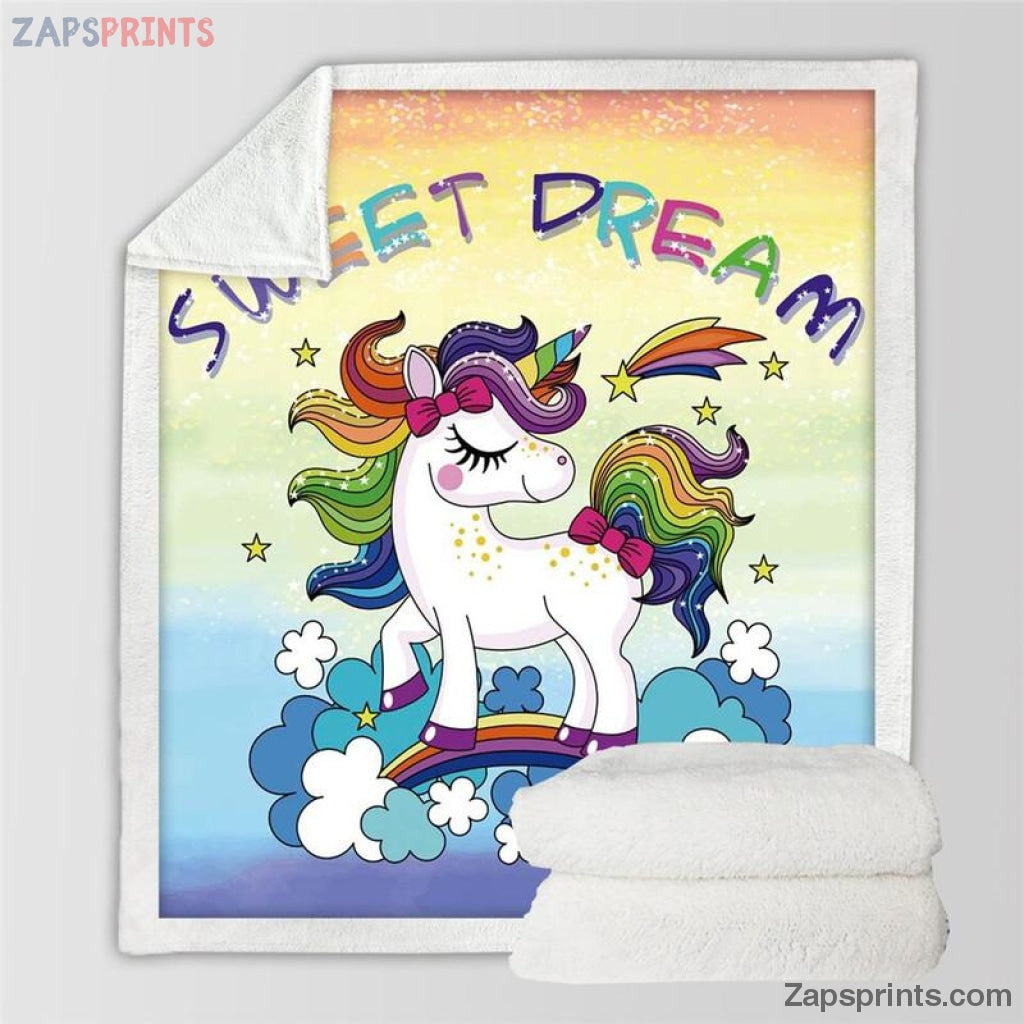 Sweet Dream Unicorn Blanket