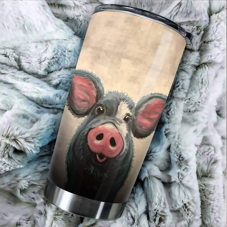 Love Pig Stainless Steel Tumbler – Zeleton Store