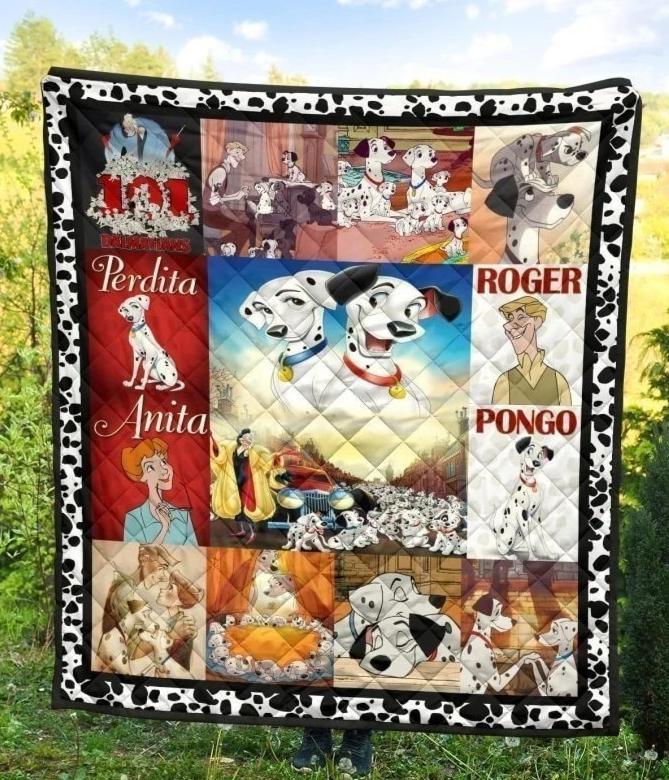 101 Dalmatians 1961 Quilt Blanket Fan Gift