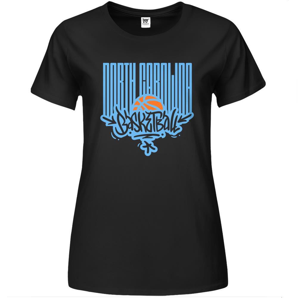 Womens Kids Mens North Carolina Basketball Fans Nc Tarheel Premium Womens T Shirts