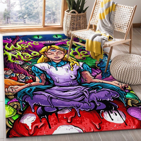 Alice in wonderland Rug The US Decor