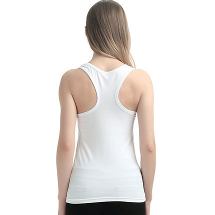 95% Cotton & 5% Spandex Women Tank Top Summer Solid Sport Skinny Tees I Shape Vest Black White Casual Singlet Soft Underwear alx