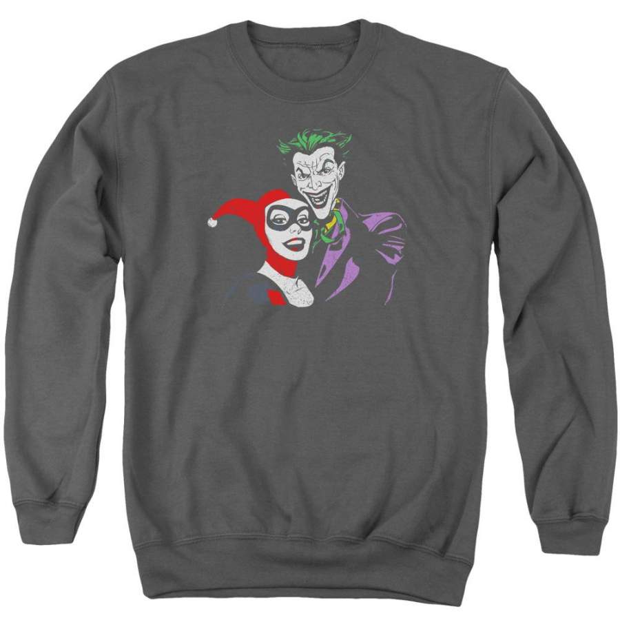 Batman – Joker & Harley Adult Crewneck Sweatshirt