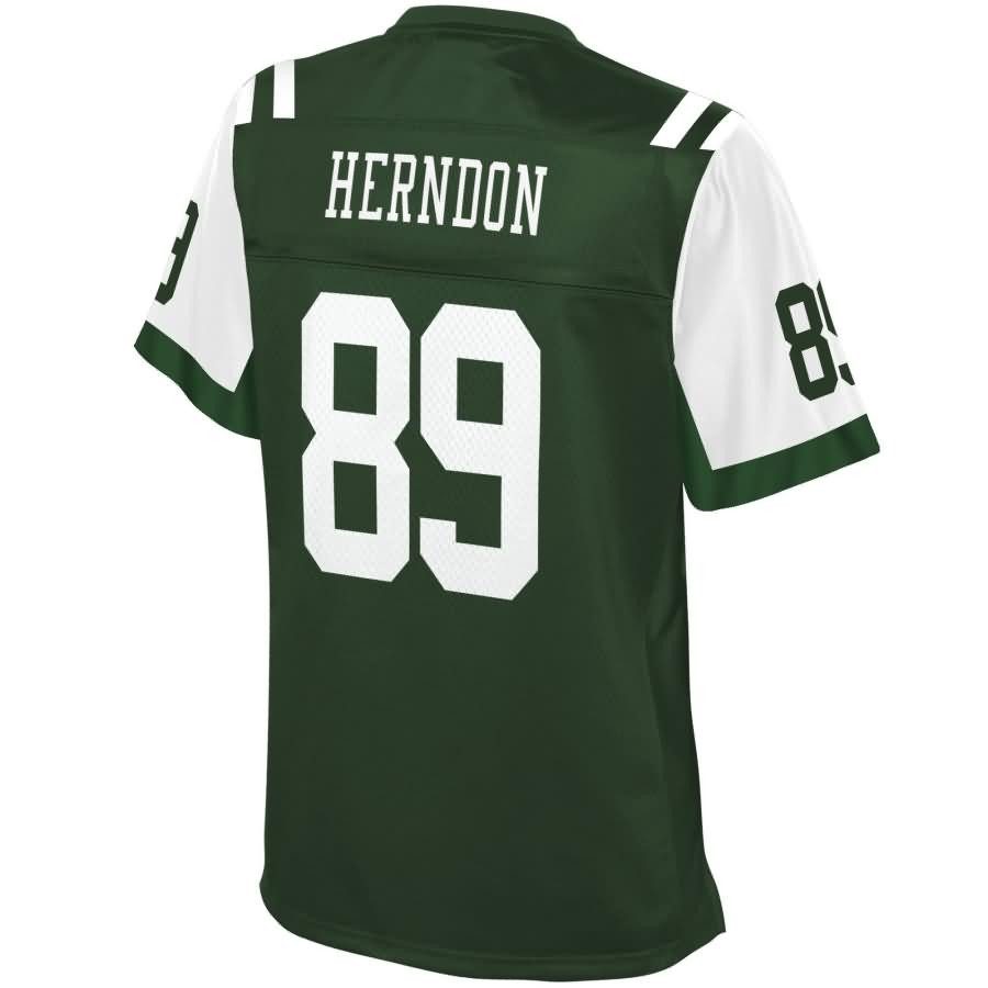 Chris Herndon New York Jets NFL Pro Line Womens Player Jersey – Green