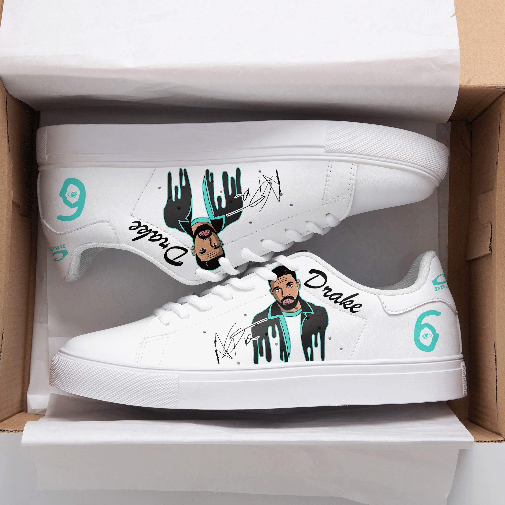 Drake Stan Smith Shoes Ver 3