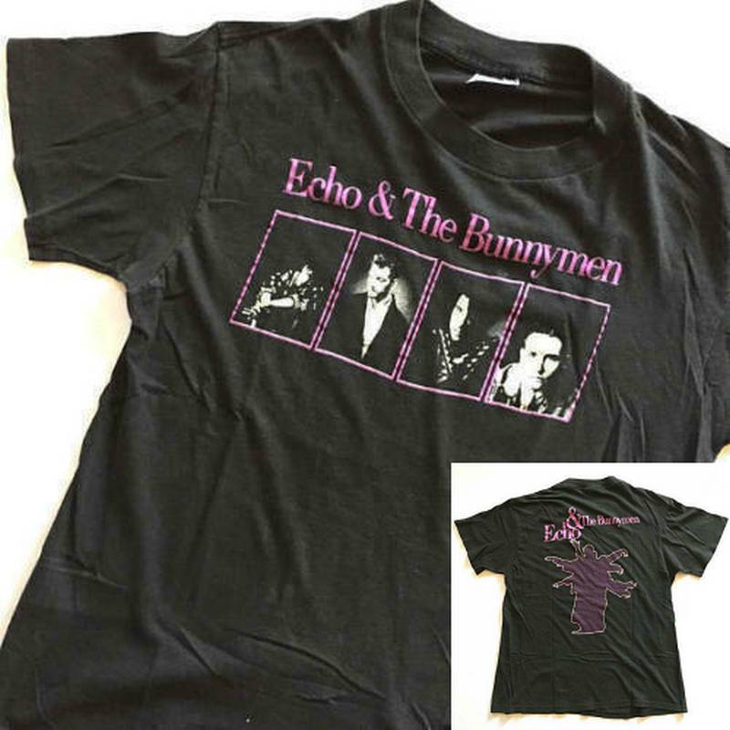 Echo And The Bunnymen Concert Tour Band T-Shirt