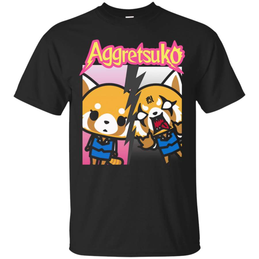 AGR Aggretsuko Split Personality shirt Cotton t shirt