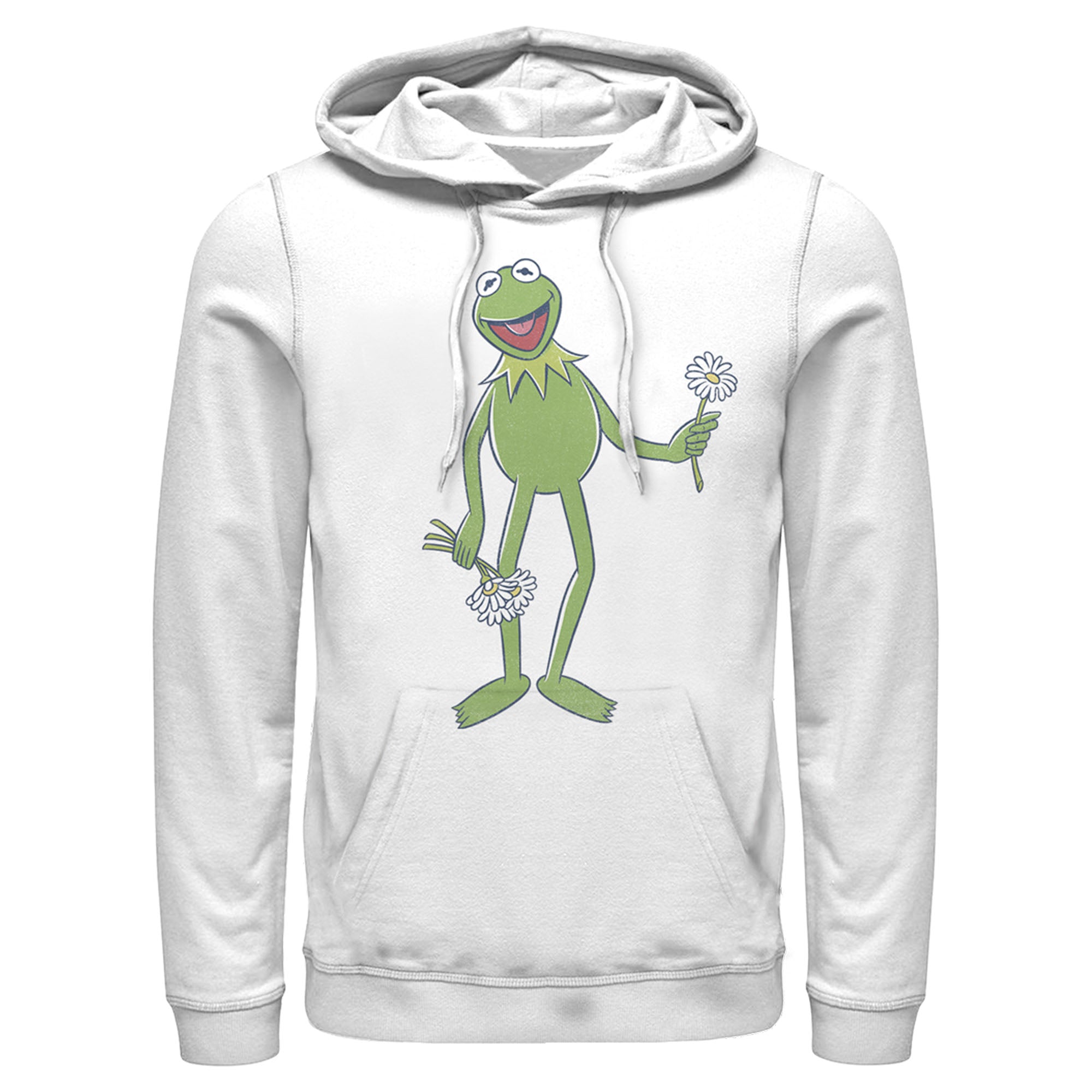 Men’S The Muppets Flower Power Pull Over Hoodie