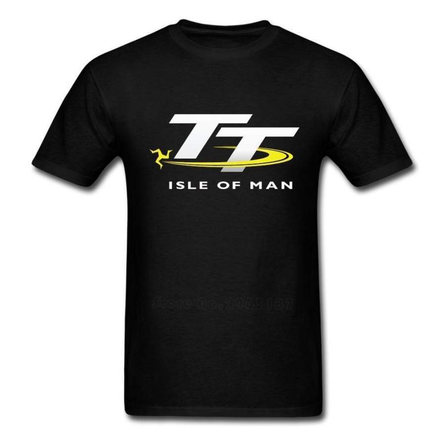 Isle Of Man Tt T Shirt Adult Men’S Summer 100% Cotton Graphic Teenboys ...