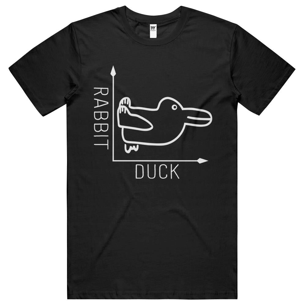 Wittgenstein Rabbit Duck Illusion T Shirts