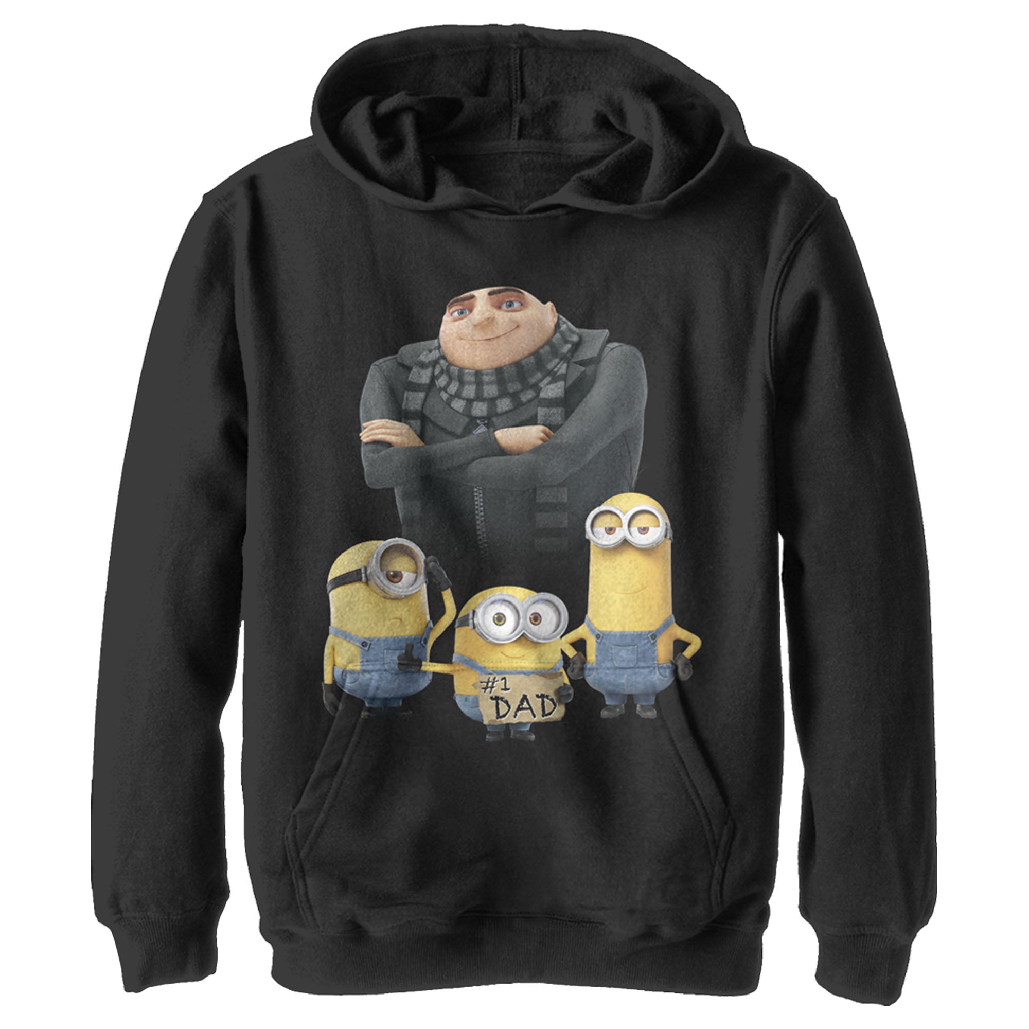 Boy’S Despicable Me Father’S Day #1 Dad Pull Over Hoodie