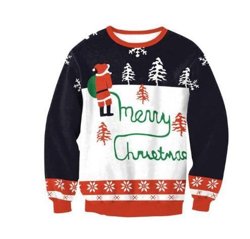 Merry Christmas Ugly Christmas Sweater | For Men & Women | Adult | Us6102