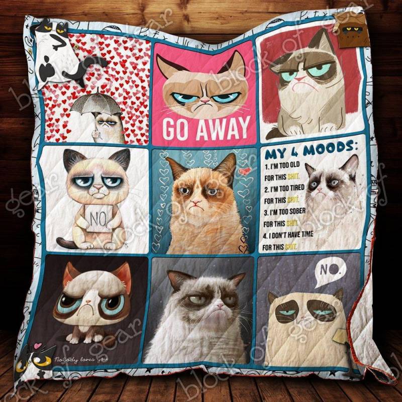 A BC – Grumpy Cat Quilt Blanket