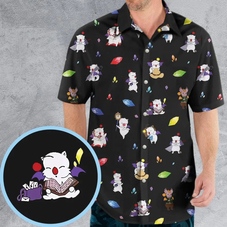 Moggle Final Fantasy Hawaiian Shirt